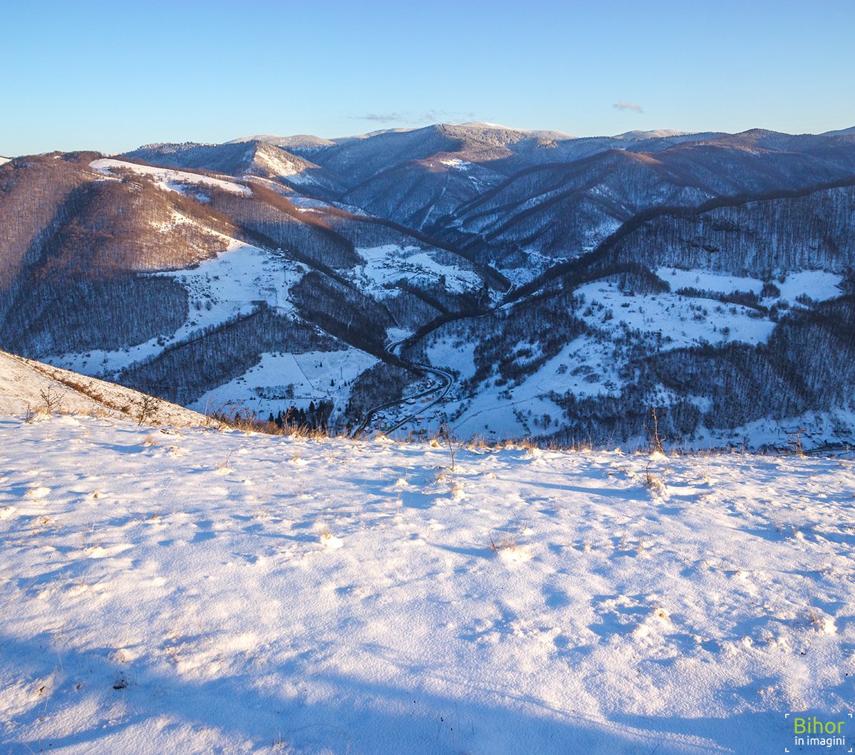 Winter in Pădurea Craiului Mountains
